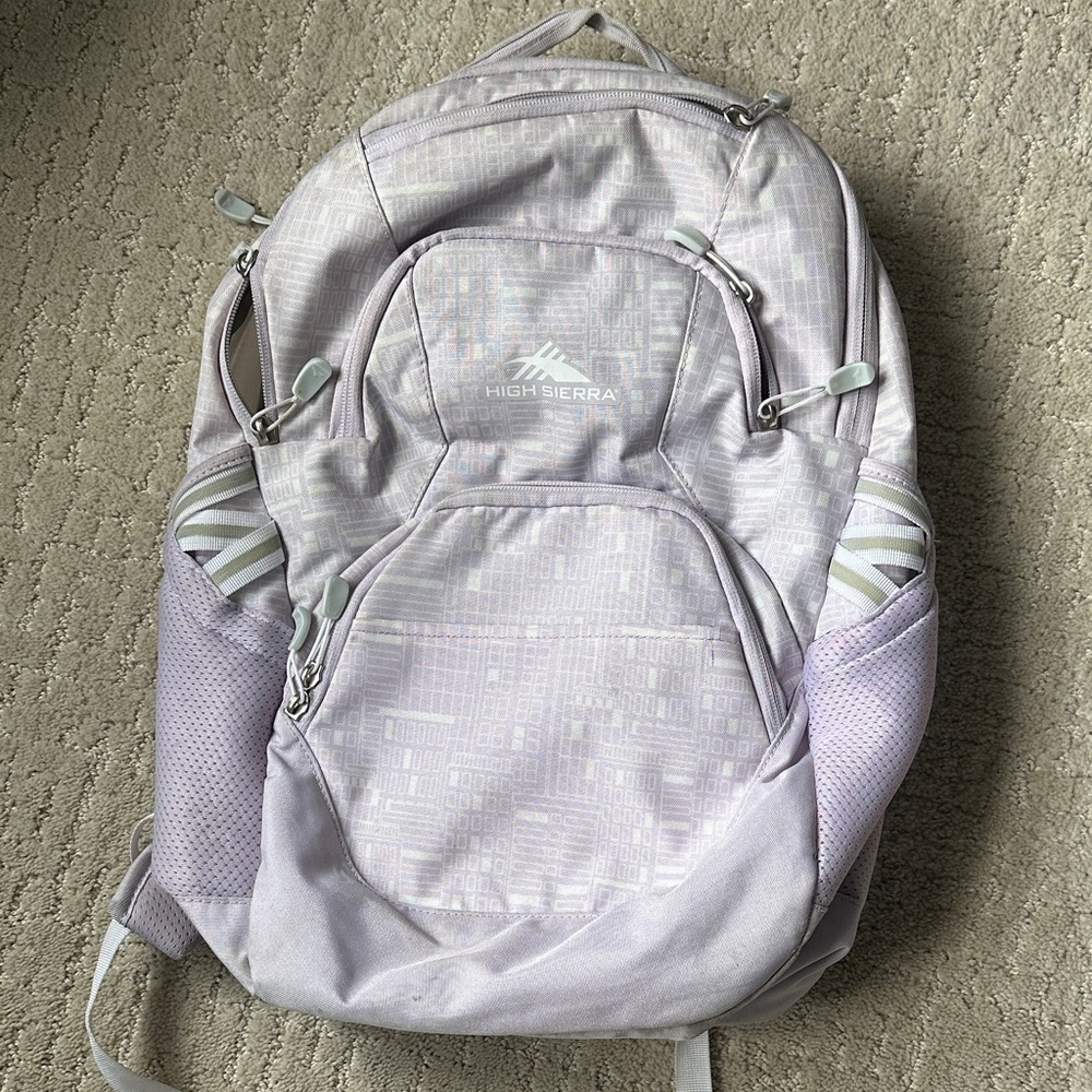 High Sierra Women's Backpack - Soft Lavender